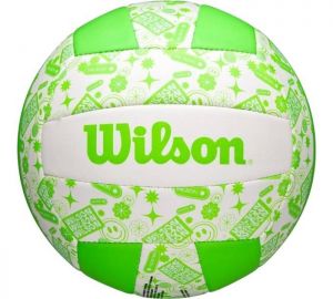М'яч волейбольний Wilson STAMP VB Green/White OF size 5